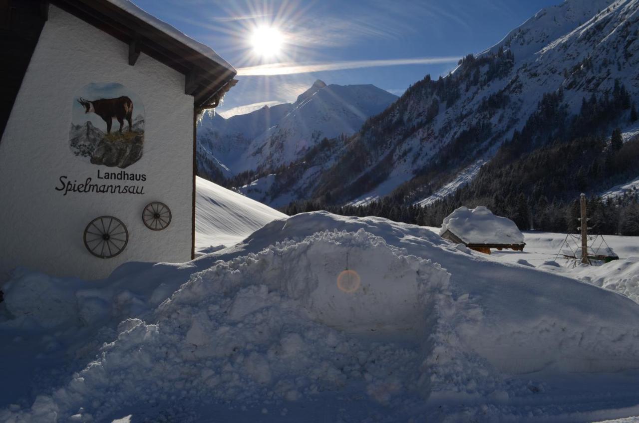 Landhaus Spielmannsau Oberstdorf Dış mekan fotoğraf